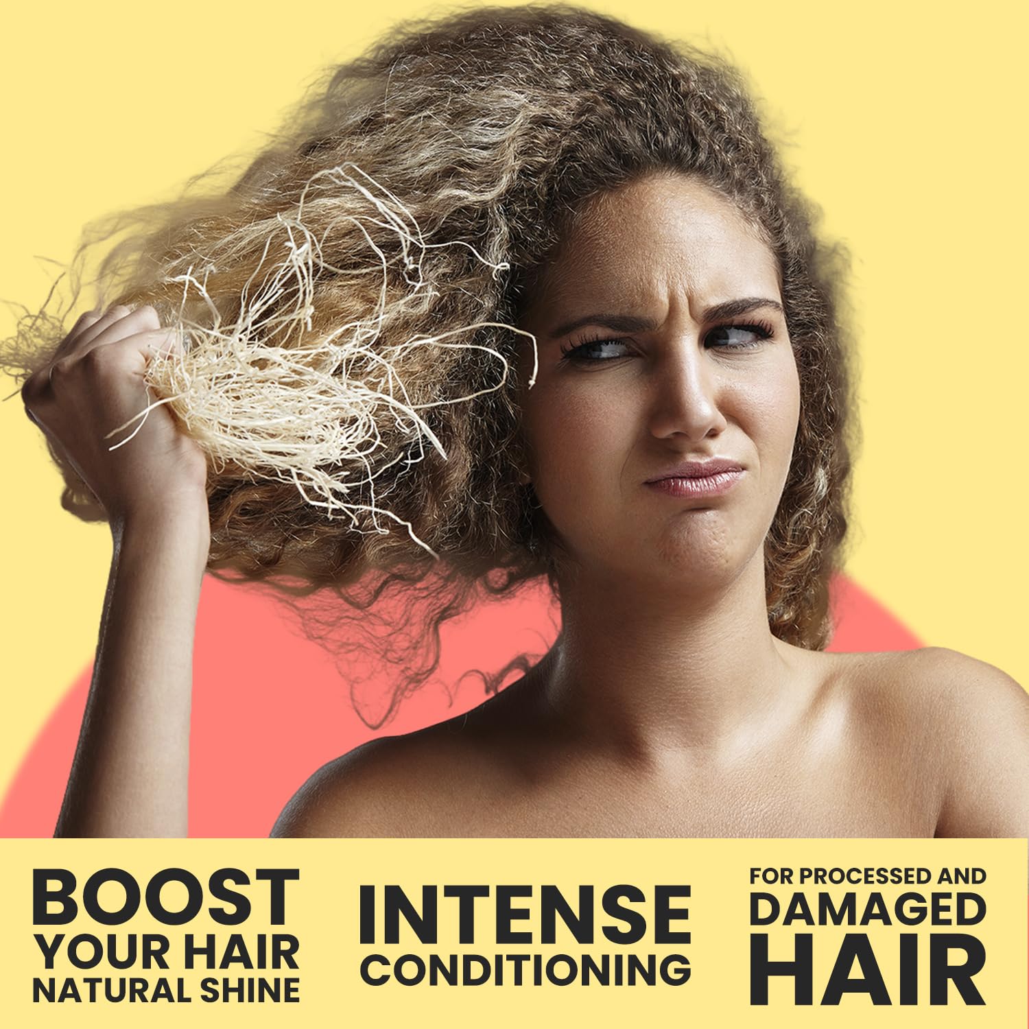 Cabello suave con Nuva Botanicals Bond Repair tras el tratamiento.