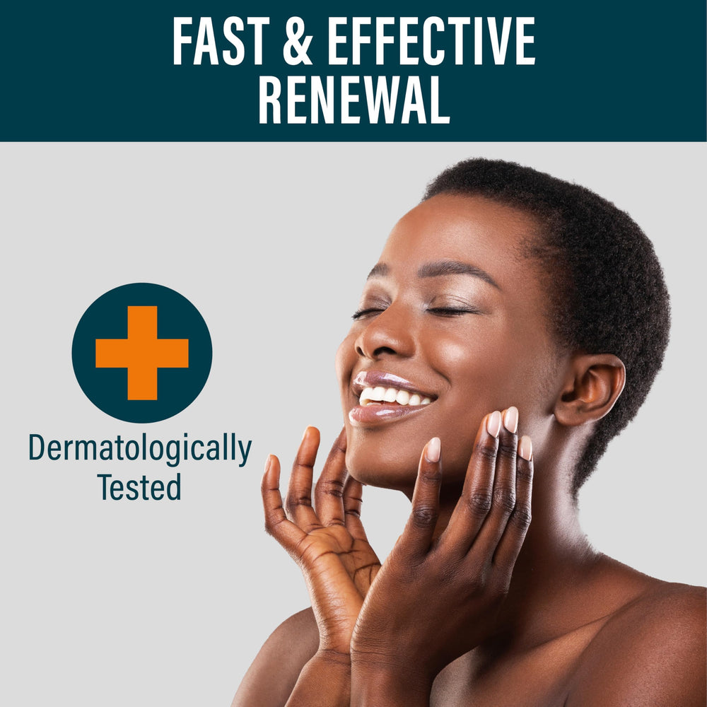 NUVADERMIS non-greasy formula absorbs quickly for daily use.