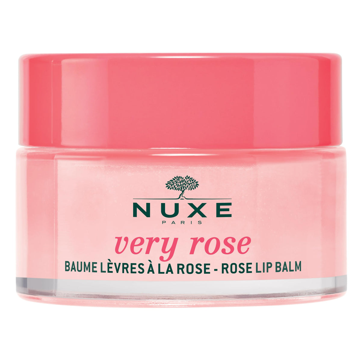Bálsamo labial Nuxe Very Rose con empaque elegante para uso diario.