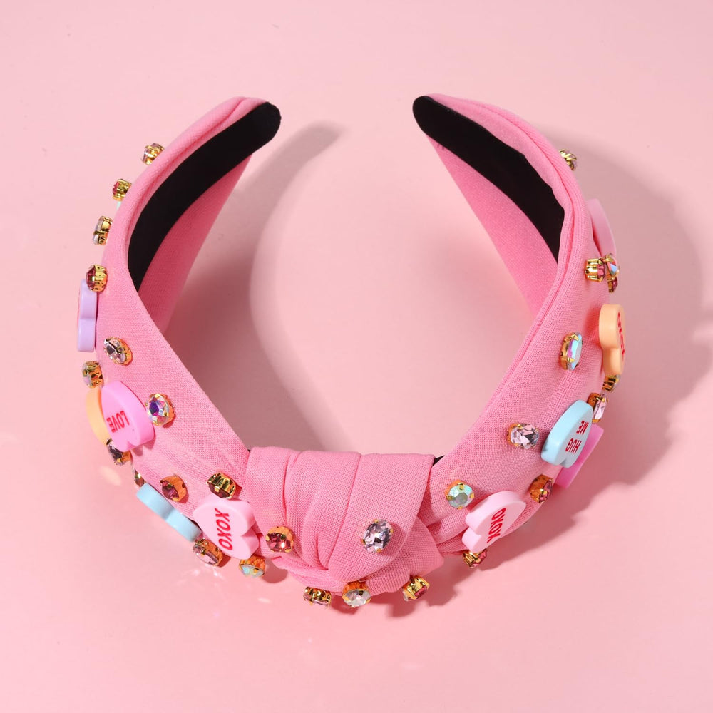 Diadema NVENF Valentine para citas y eventos temáticos de San Valentín.
