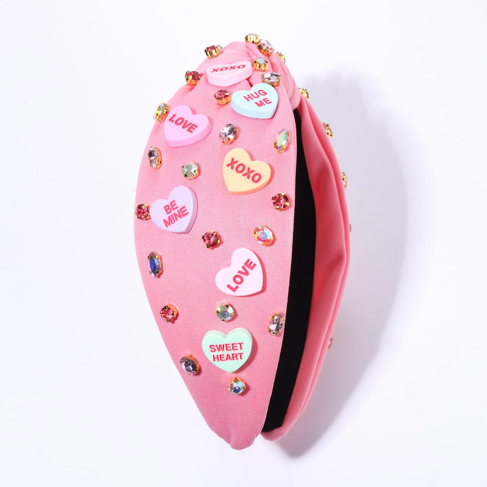 Diadema NVENF Valentine para uso diario, cómodo y glamoroso.