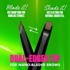 NYX Blade & Shade para delineado nano y trazos delgados en cejas