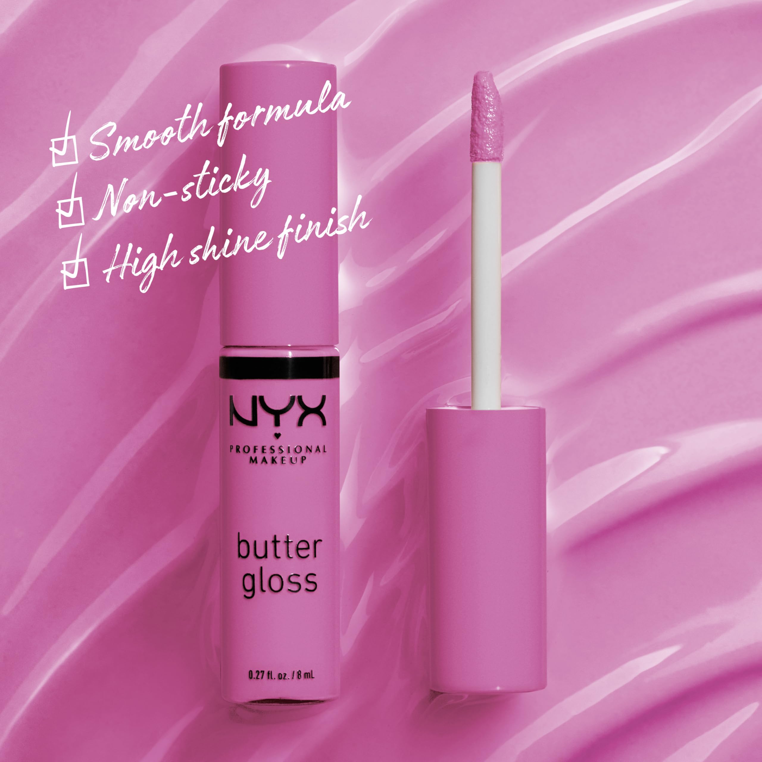 Merengue de NYX realza la sonrisa con rosa lila suave