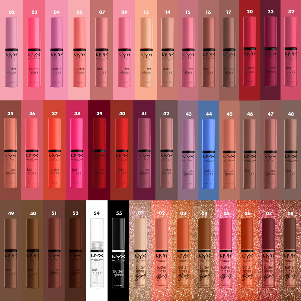 NYX Butter Gloss Tiramisu, tonos deliciosos para todas las pieles.
