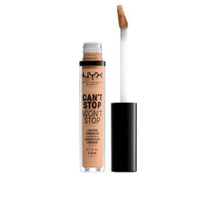 NYX Can't Stop Won't Stop Contour Concealer para contorno duradero y acabado mate de 24 horas