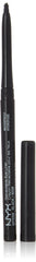 NYX delineador impermeable retráctil MPE02 negro, definición duradera para ojos.