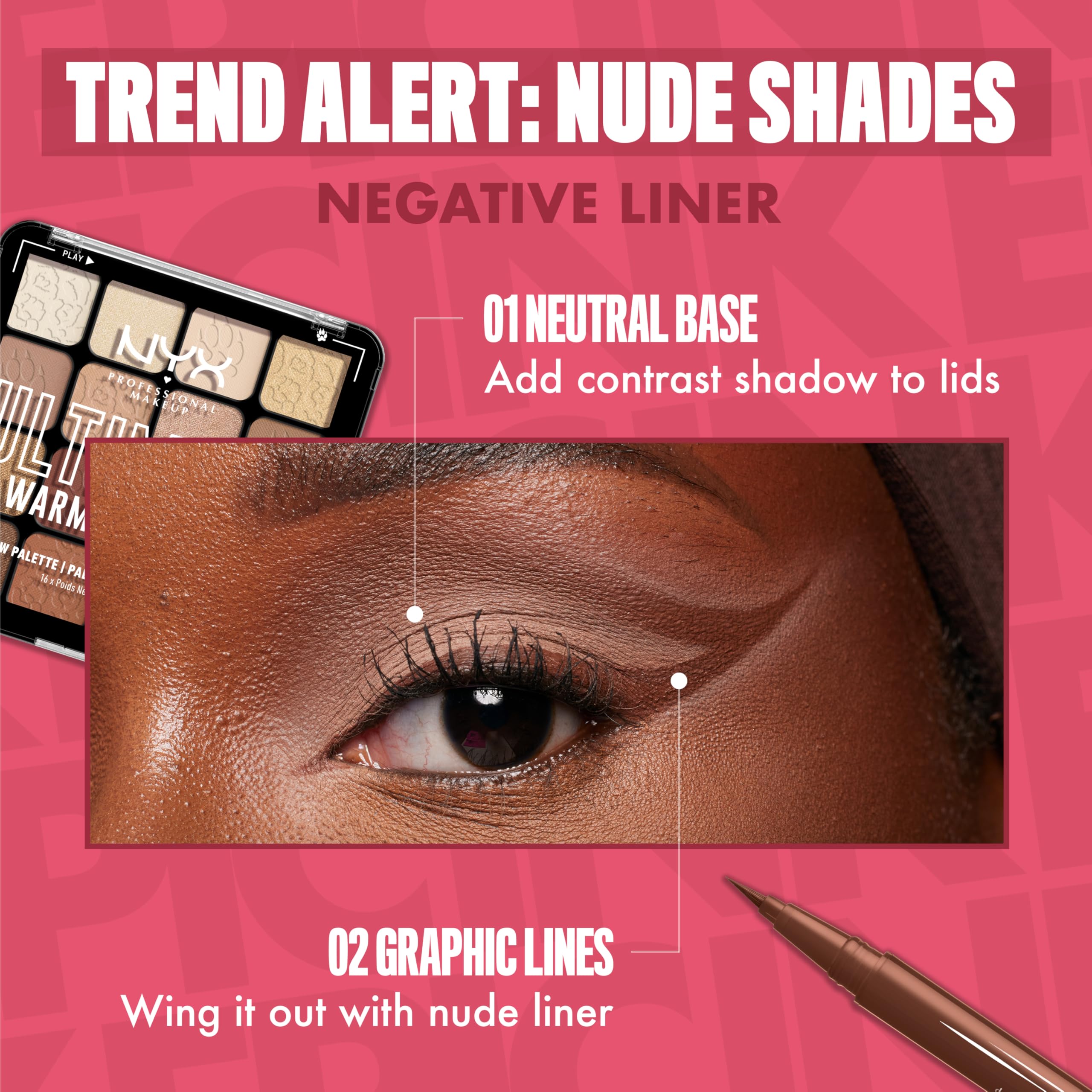NYX Epic Ink Liner flake-resistant finish keeps lines crisp.