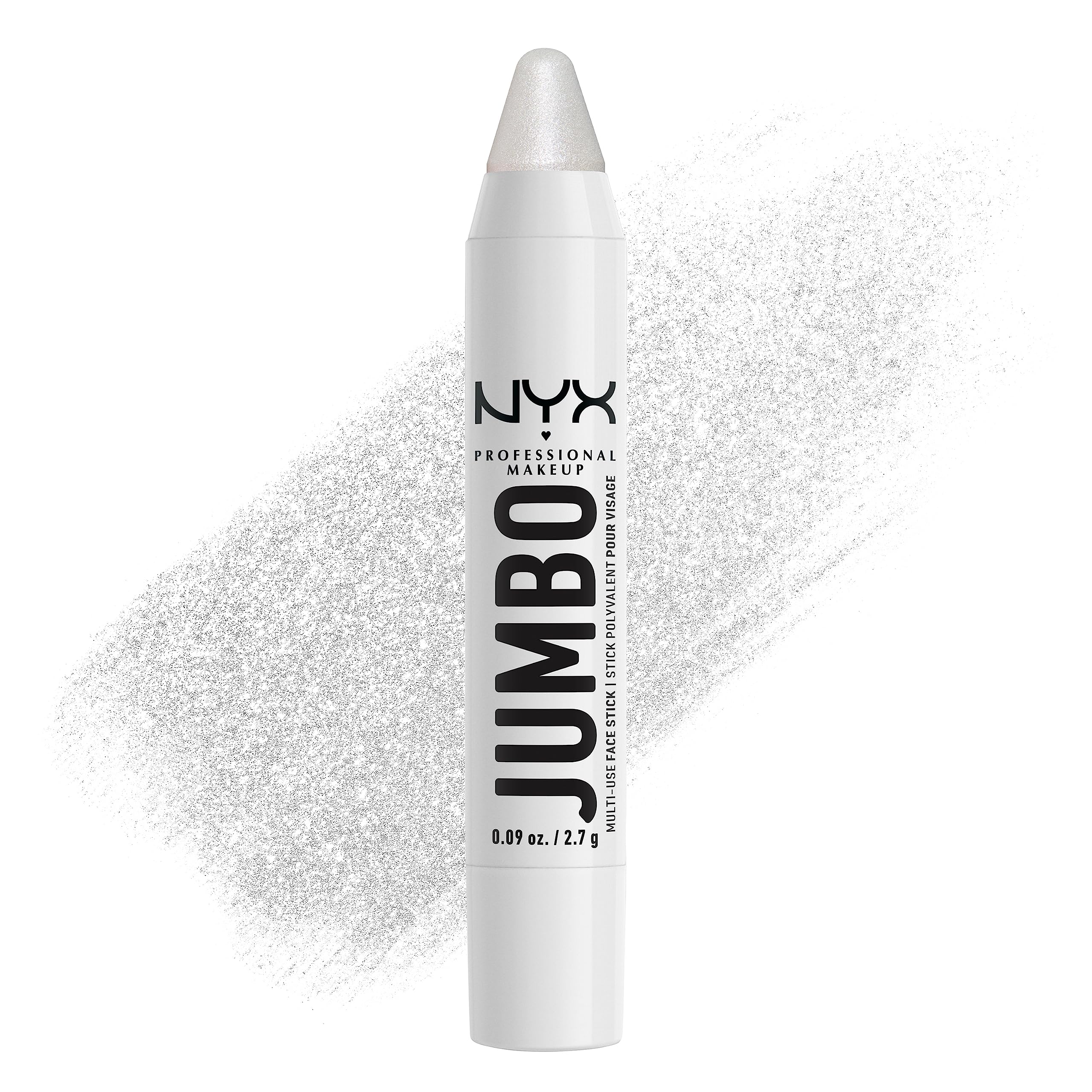 NYX iluminador jumbo para rostro, acabado perlado para pómulos.