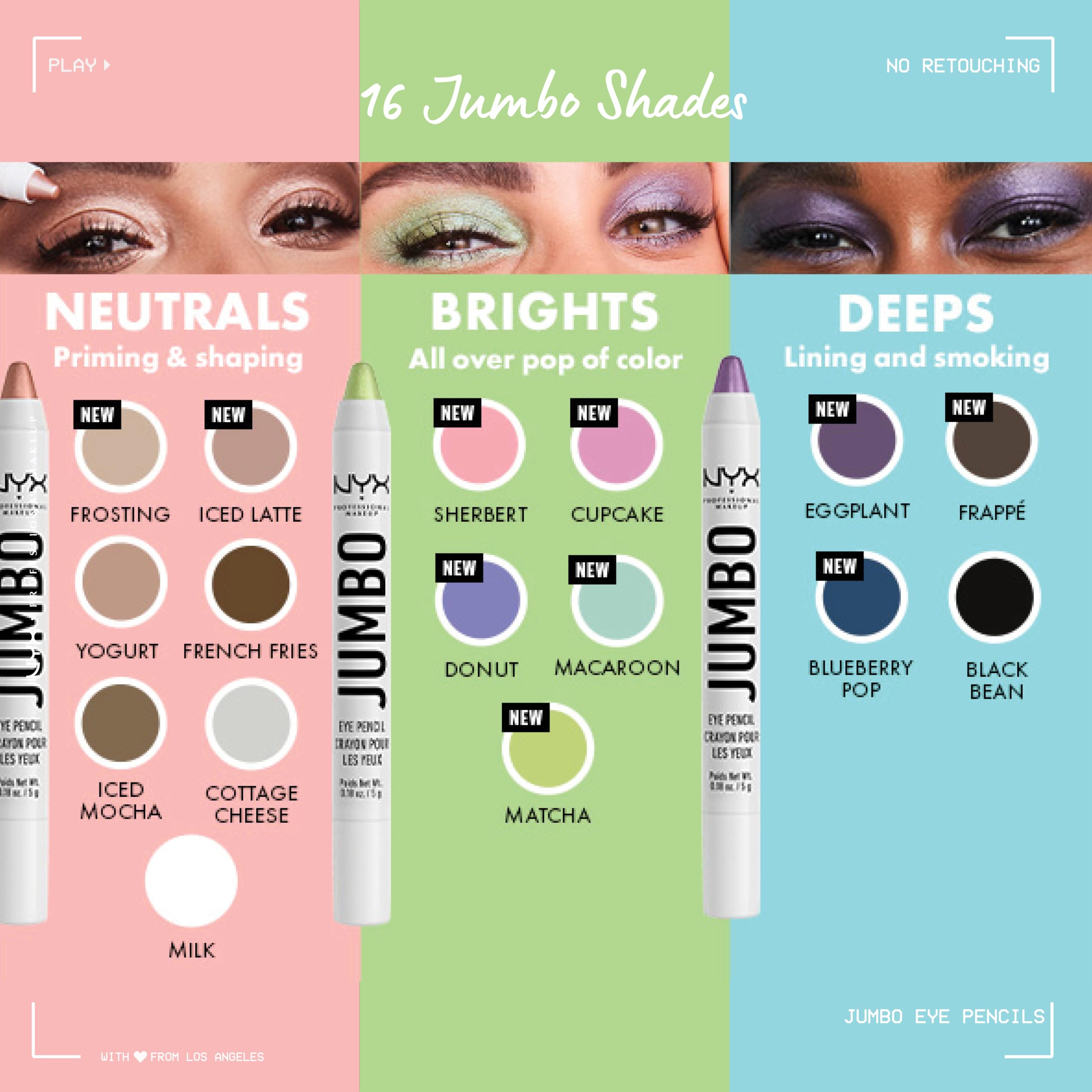 Delineado en la linea de agua con NYX Jumbo Eye Pencil para definicion.