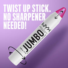 NYX acabado perlado que entrega brillo instantáneo.