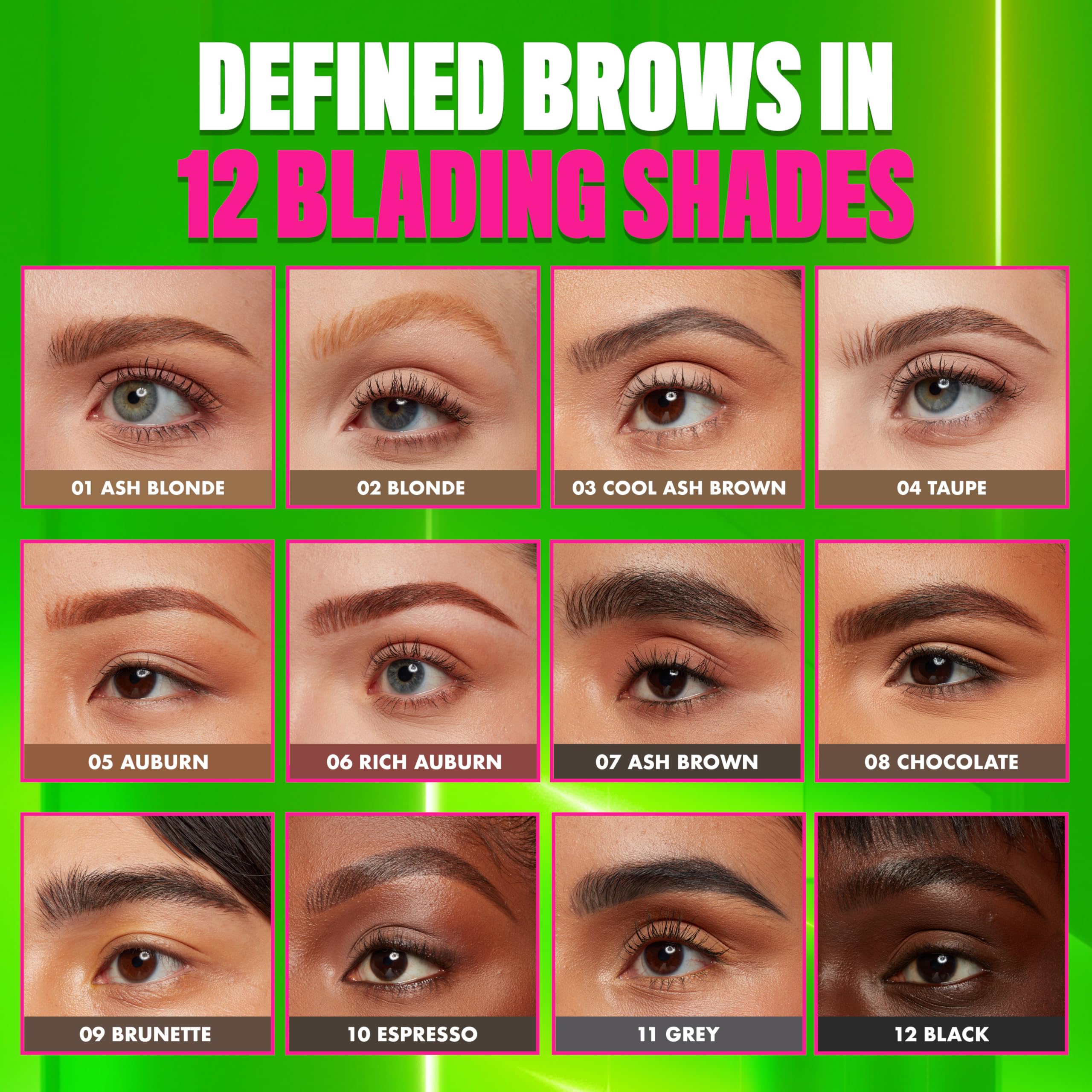 Lápiz cejas NYX libre de crueldad, ética y certificado