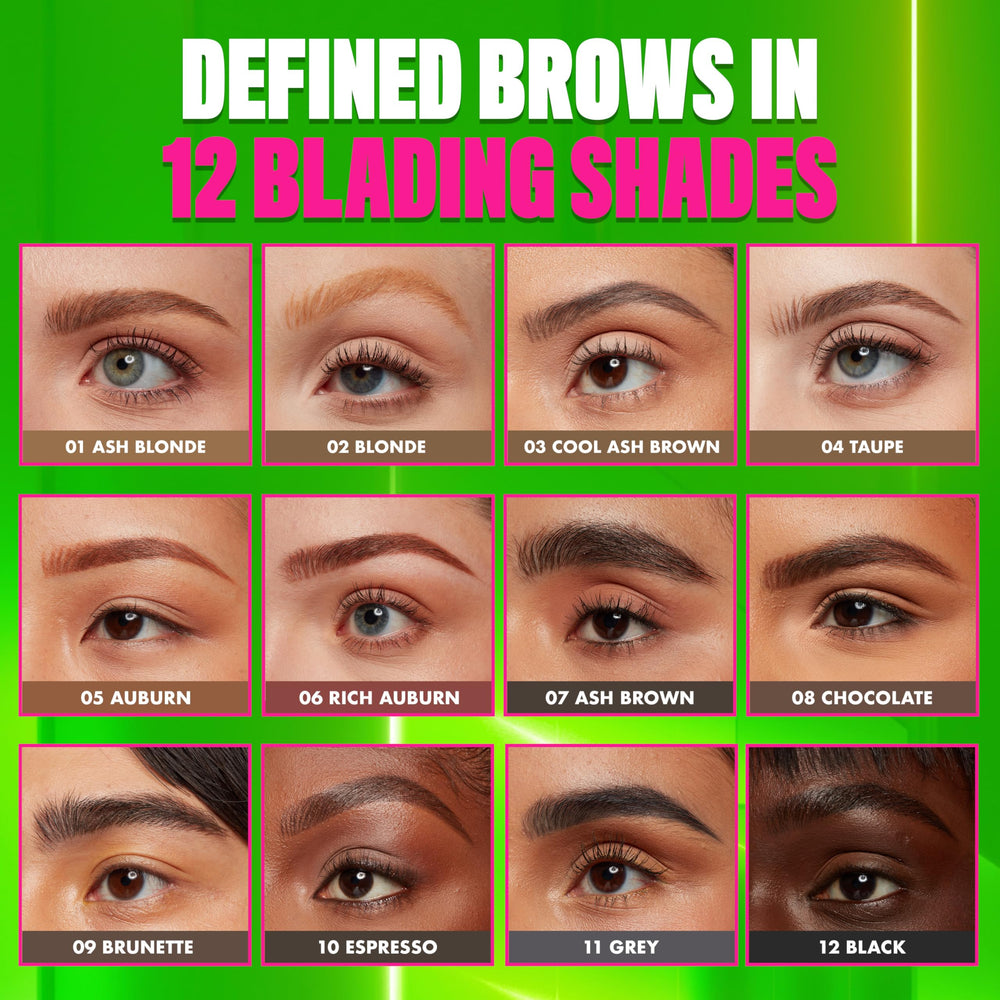 Lápiz cejas NYX libre de crueldad, ética y certificado