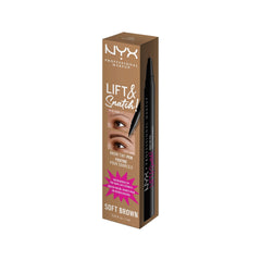 Pen de cejas NYX Lift Snatch con precisión para puntos y trazos.