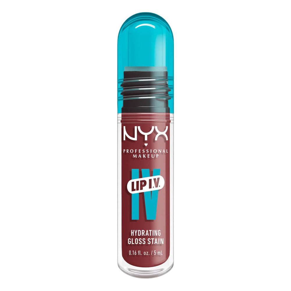 NYX Lip IV muestra color con una pasada rápida.