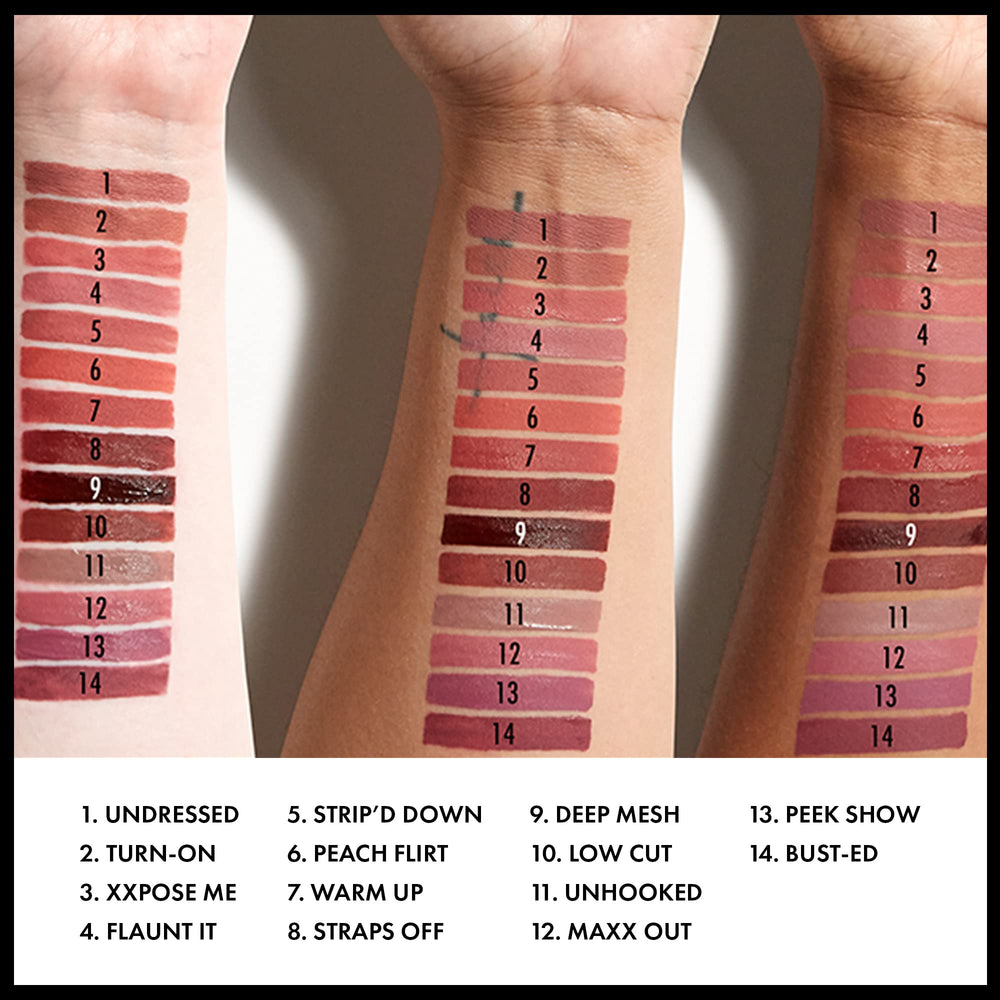 NYX Lip Lingerie XXL Matte: acabado mate que resiste el desgaste del día.