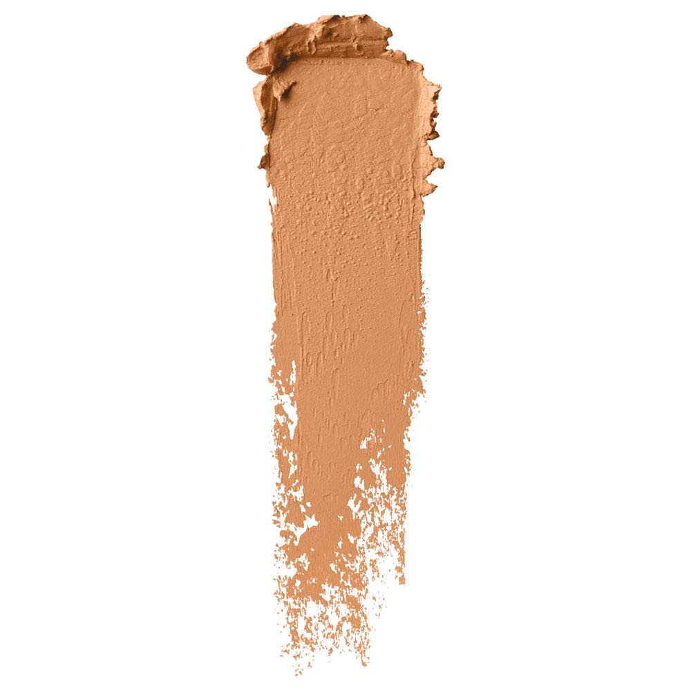 Base de sombras NYX aplicación párpado tono piel.
