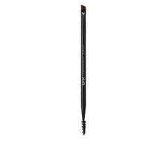 NYX Professional Makeup Pro Dual Brow Brush, cepillo doble para cejas, definición precisa y peinado suave.