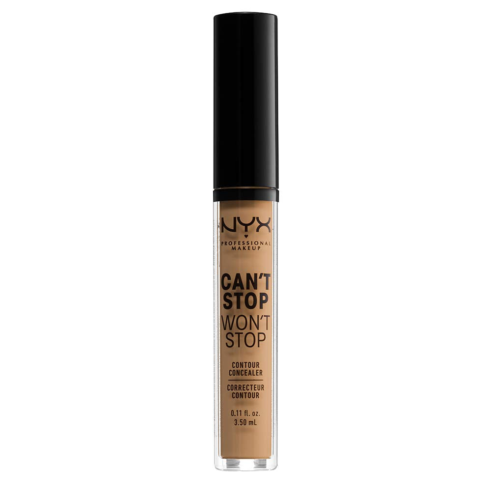 NYX Professional Makeup funciona bien con la base de la línea para un acabado uniforme.