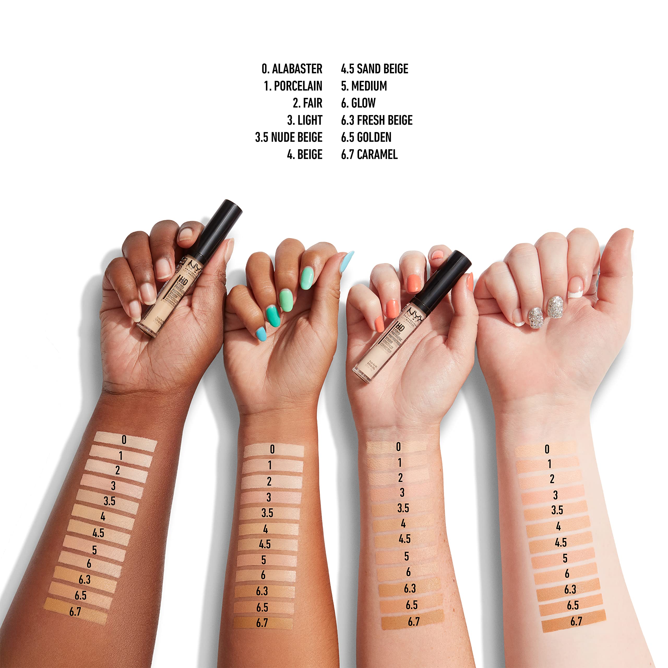 NYX PROFESSIONAL MAKEUP Cobertura media para rostro y definición suave
