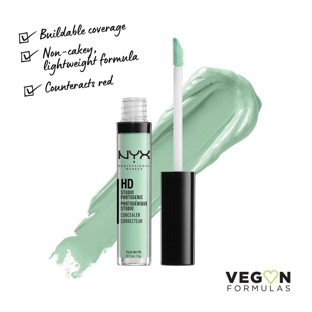 Corrector verde NYX para neutralizar rojeces y tono uniforme