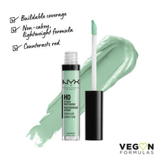 Corrector verde NYX para neutralizar rojeces y tono uniforme