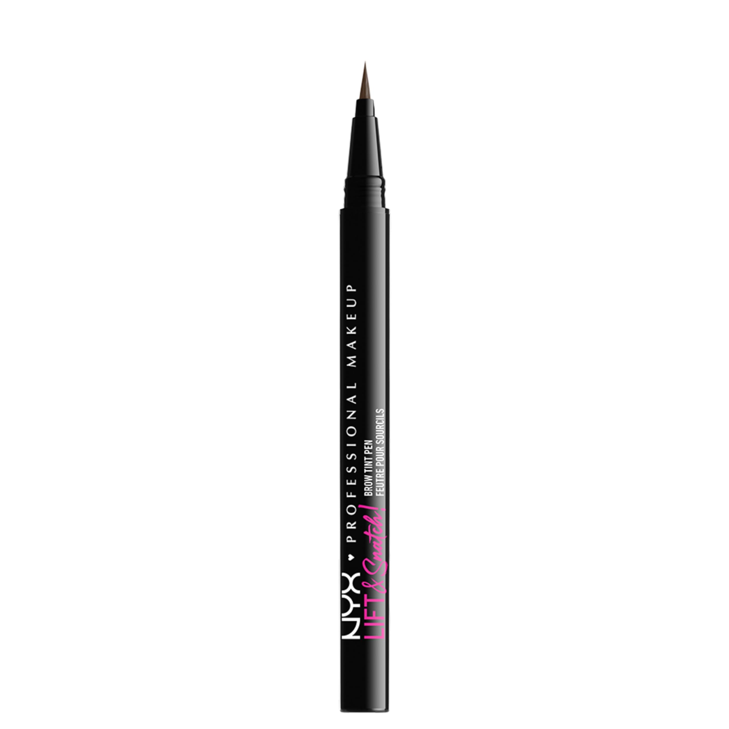 Efecto microblade natural con NYX Lift & Snatch para cejas más densas.