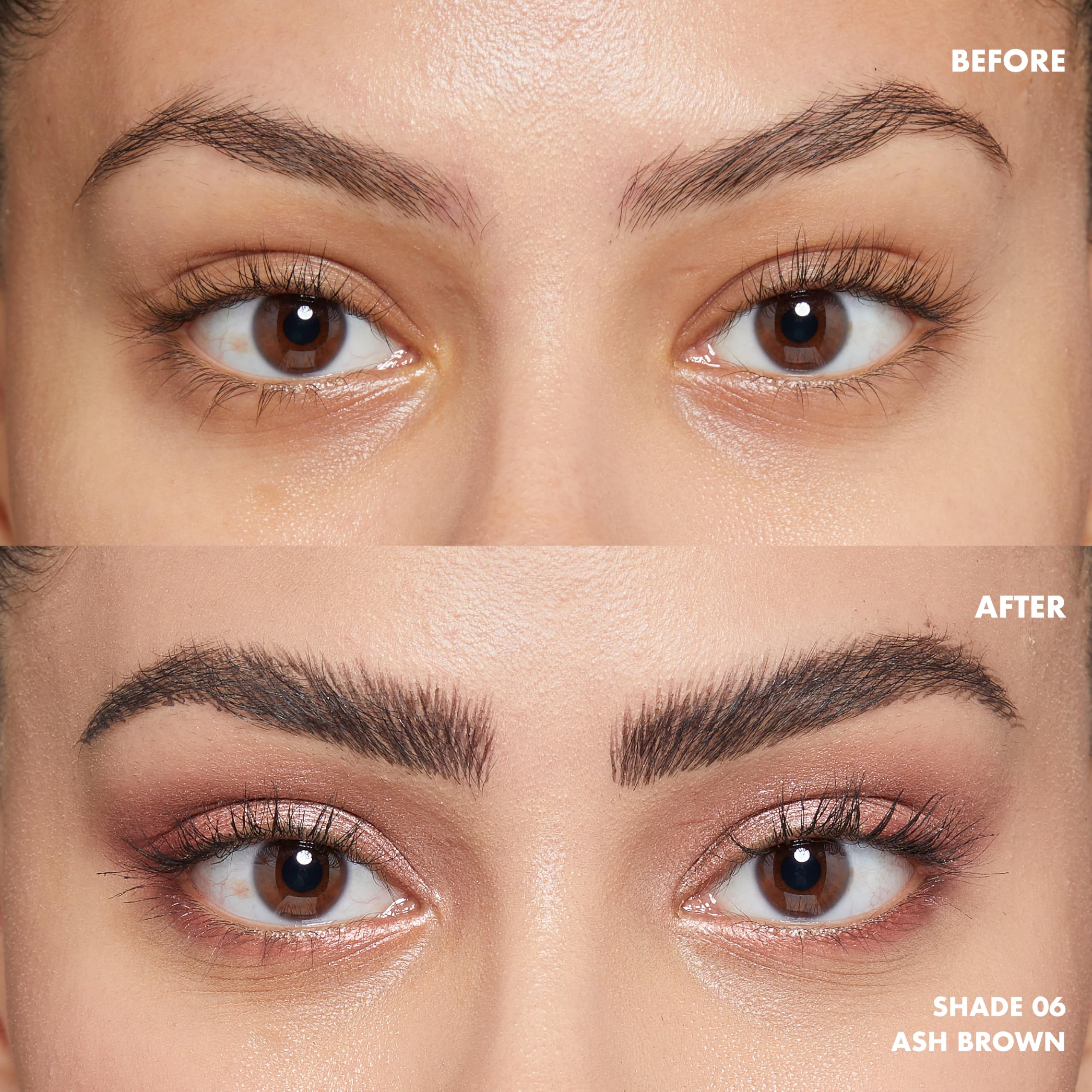 Punta microbrocha de NYX Lift & Snatch permite trazos finos y naturales.