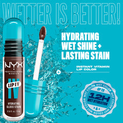 NYX Lip IV: textura hidratante que cuida los labios.