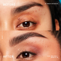 NYX Micro Brow Pencil: aplicación rápida para cejas definidas.