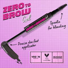 Zero to Brow difumina líneas para un acabado natural