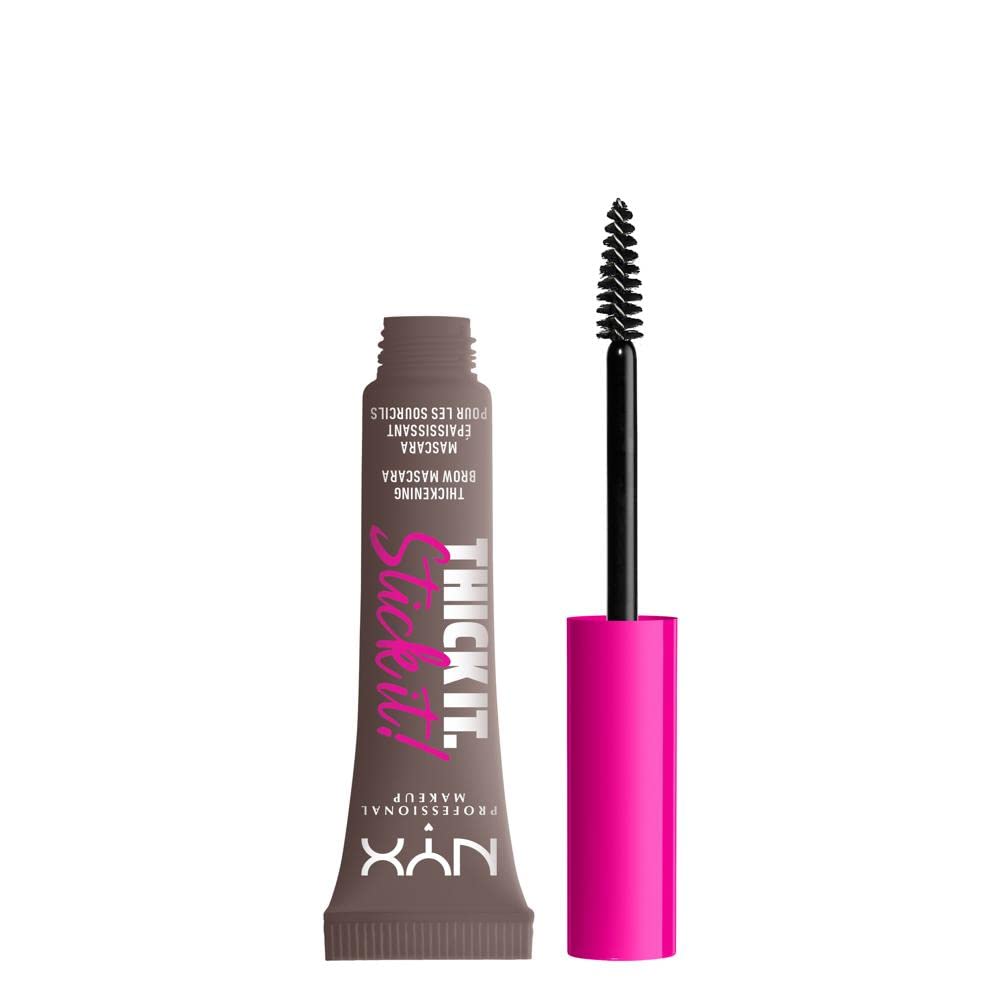 NYX Thick It Stick It: aplicación suave para cejas con acabado natural y duradero.