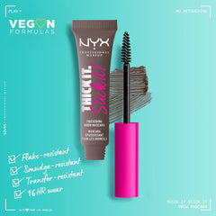 NYX Thick It Stick It: color ceniza fría para definir cejas.