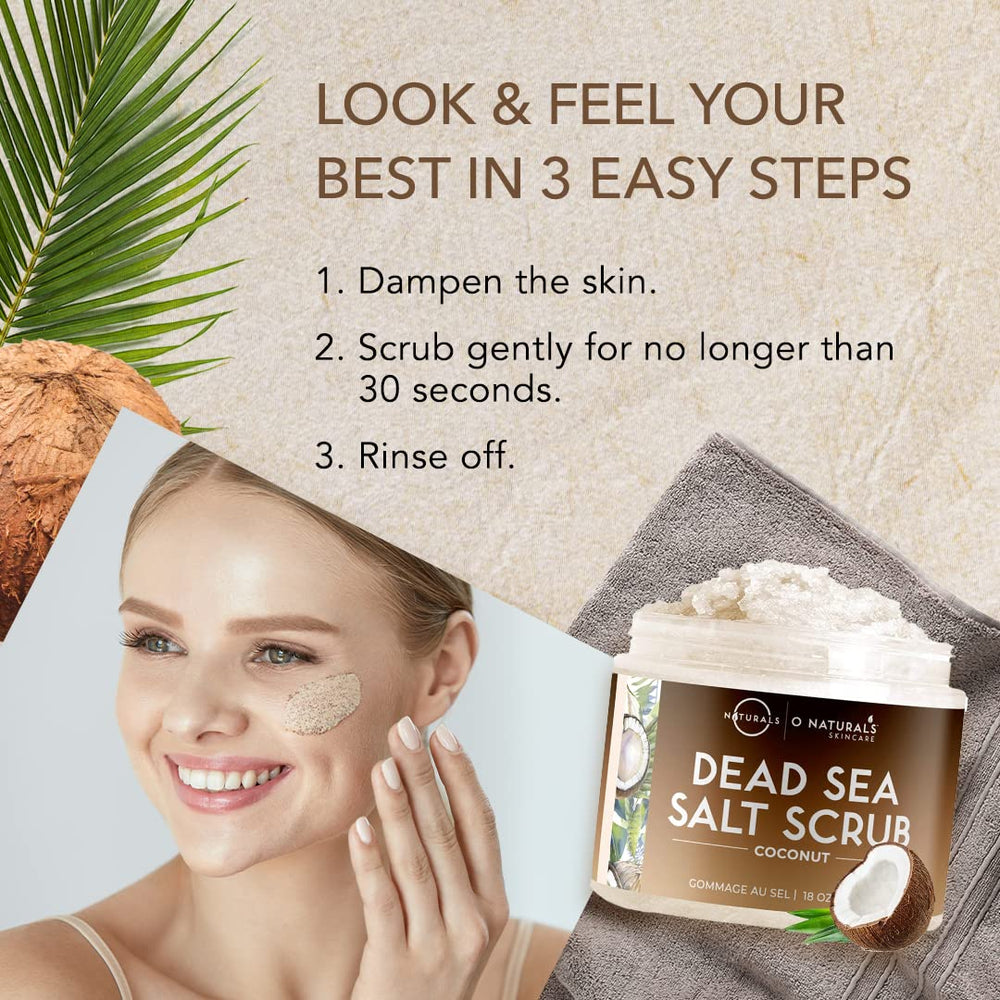 O NATURALS piel suave y luminosa tras exfoliación suave.