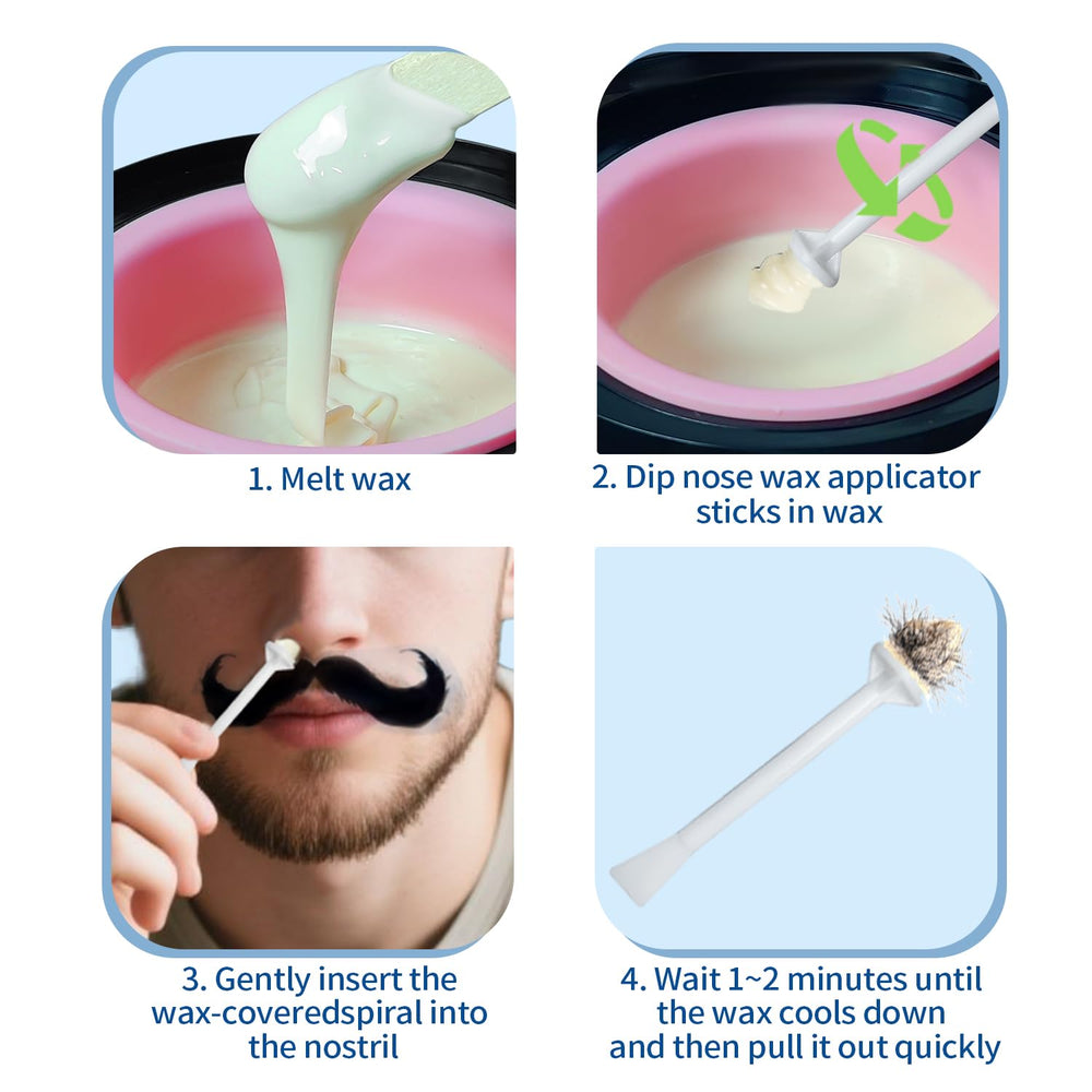 OAKEER palitos cera nasal higiene nasal diaria