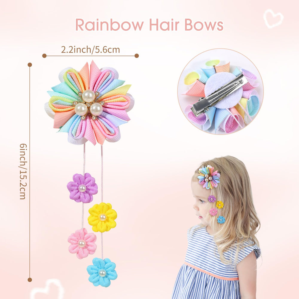 OAOLEER tamaño broches 6 pulgadas para coletas y peinados de niña.