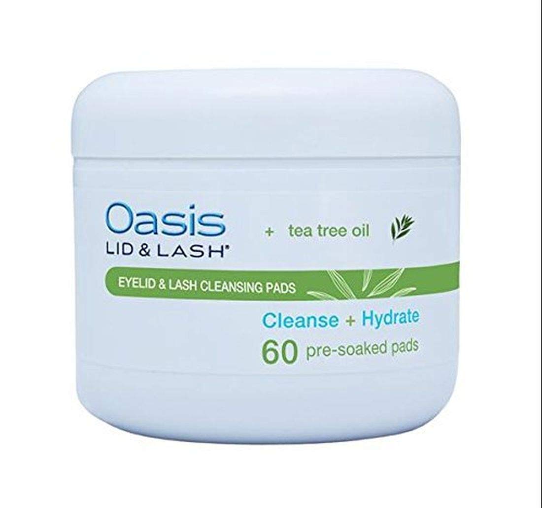 Oasis LID & LASH: almohadillas para párpados y pestañas, higiene suave diaria.