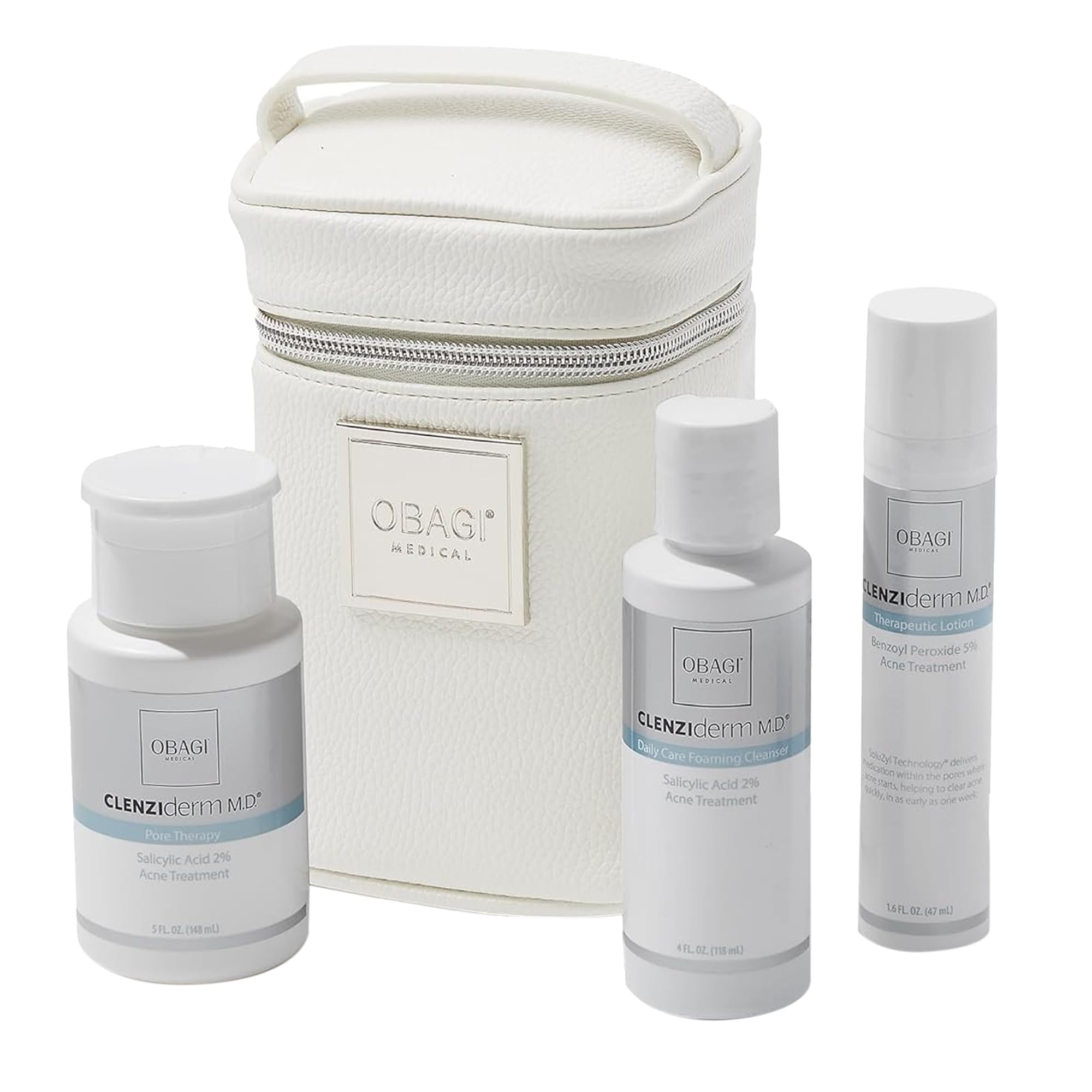 Obagi CLENZIderm limpiador espuma, purifica poros y deja sensación fresca