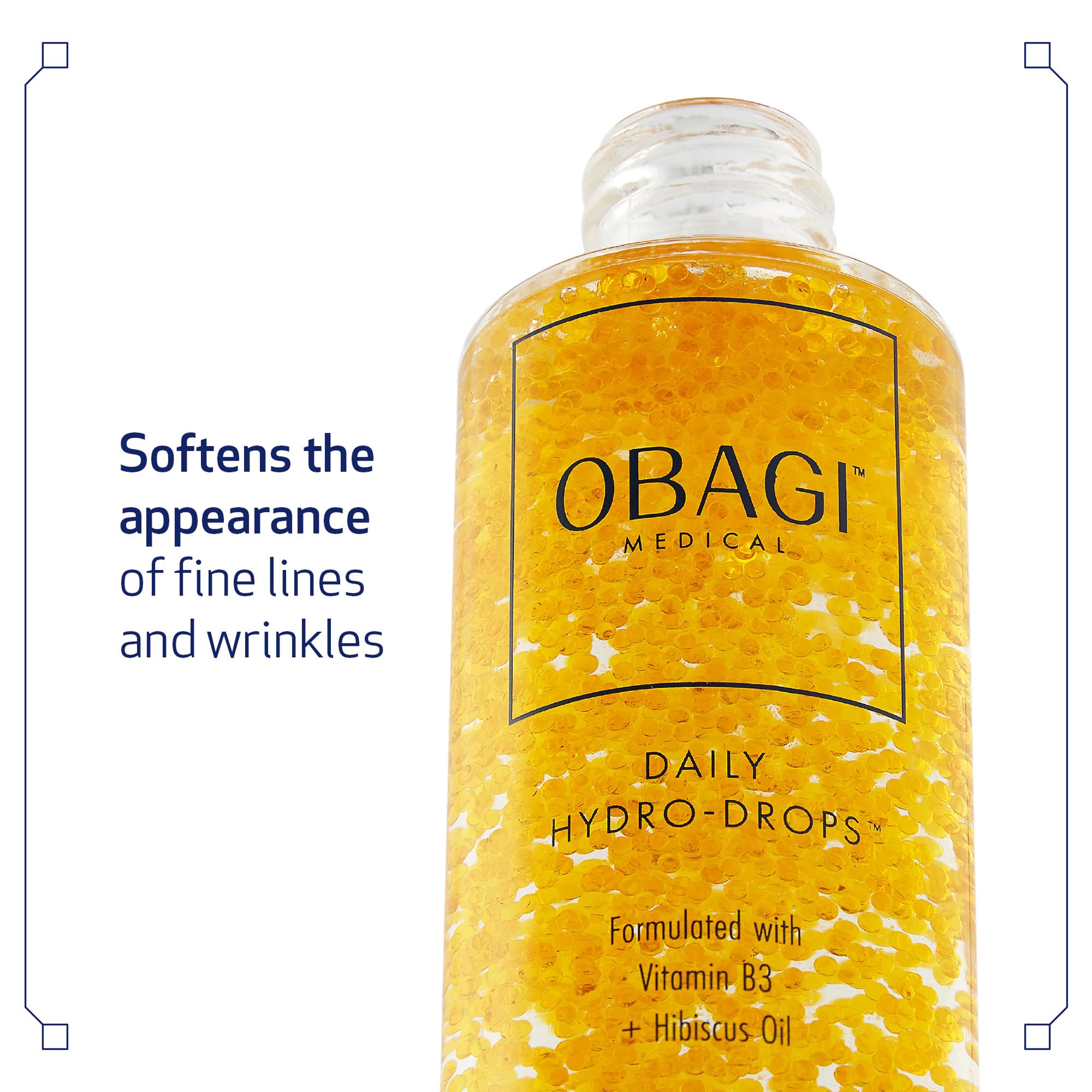 Obagi Daily Hydro-Drops Serum textura cremosa: sensación suave que se absorbe fácilmente