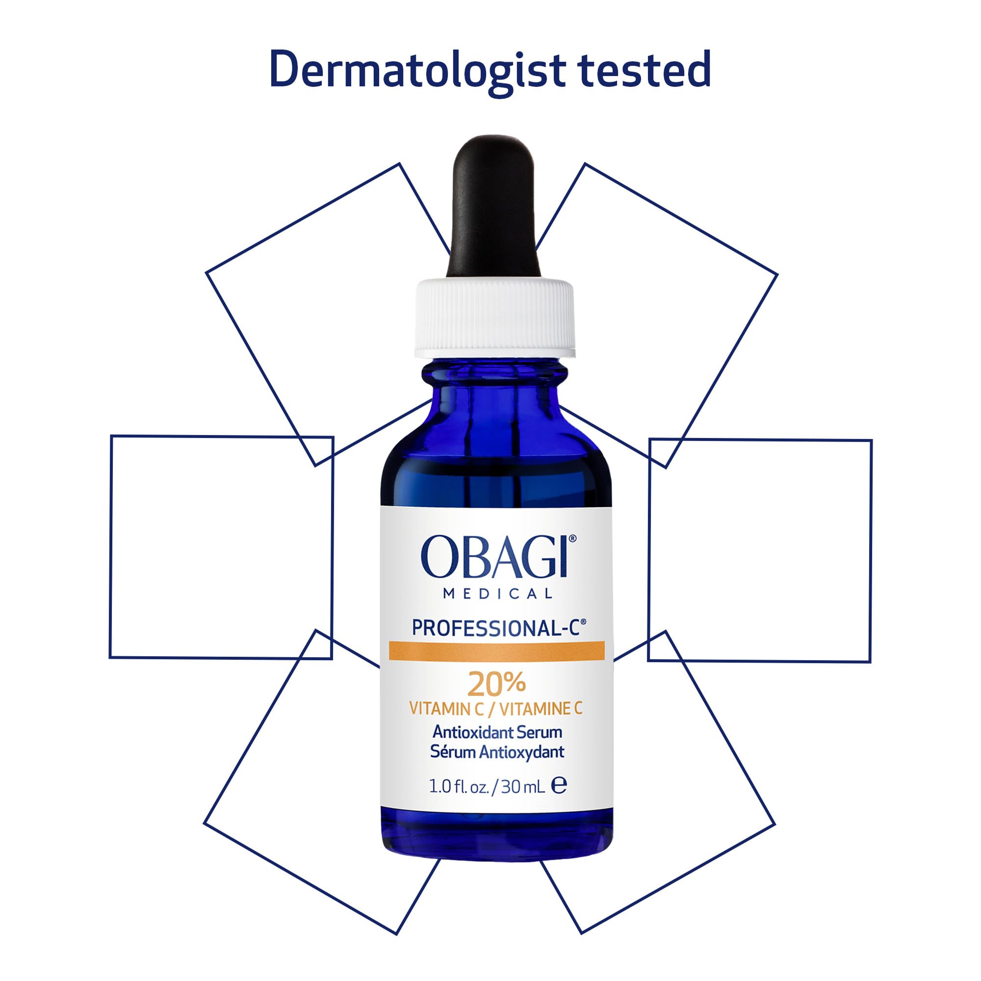 Obagi Medical Serum C-20, envase original en estuche premium