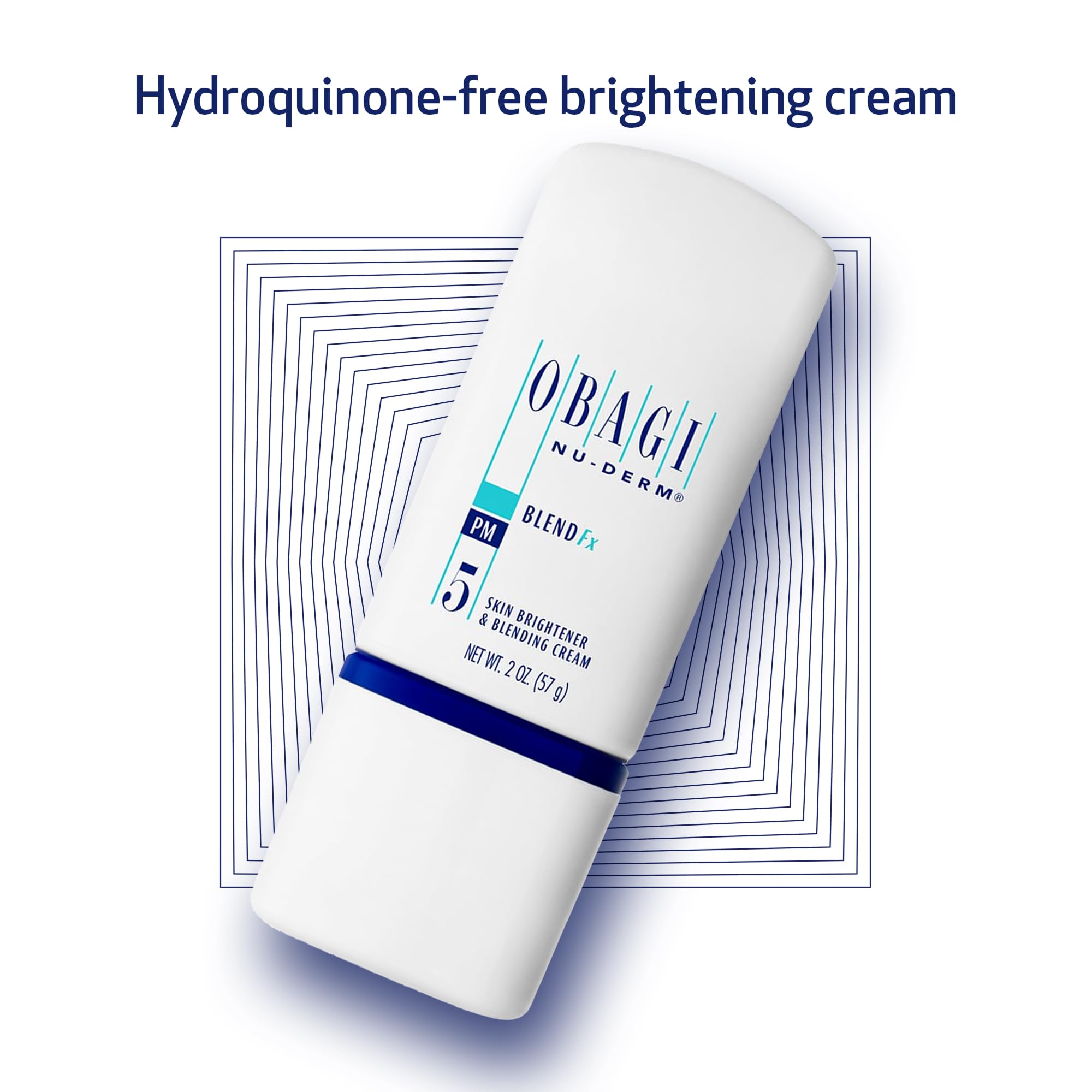 Vitamina E en Obagi Nu-Derm Blend Fx, acción antioxidante para cuidado nocturno.