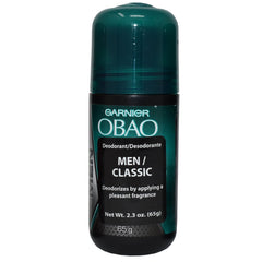 Obao woody-spice variant bottle emphasizes confident scent during workouts.