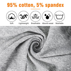 obeoby cinta para la cabeza blanca para absorber sudor durante cardio