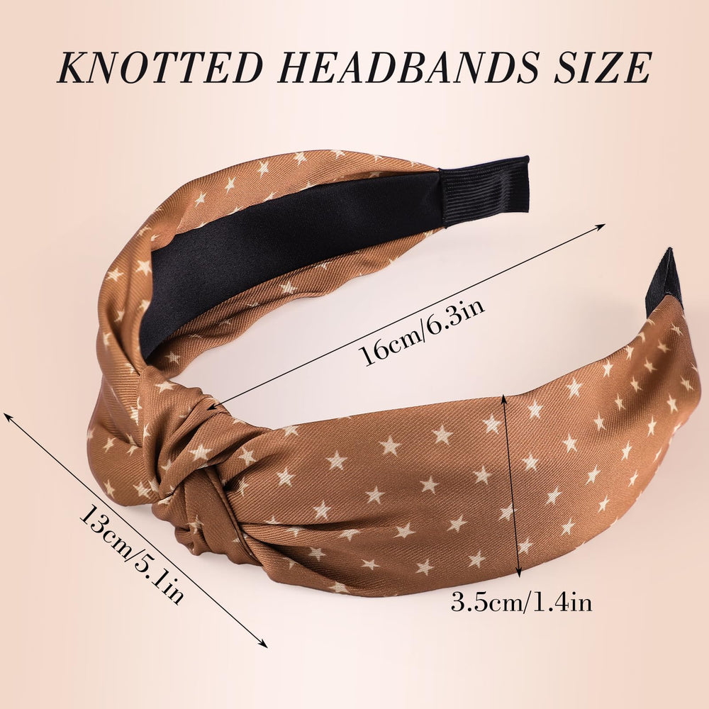 Diadema obeoby con nudo, diseño elegante para peinados rápidos