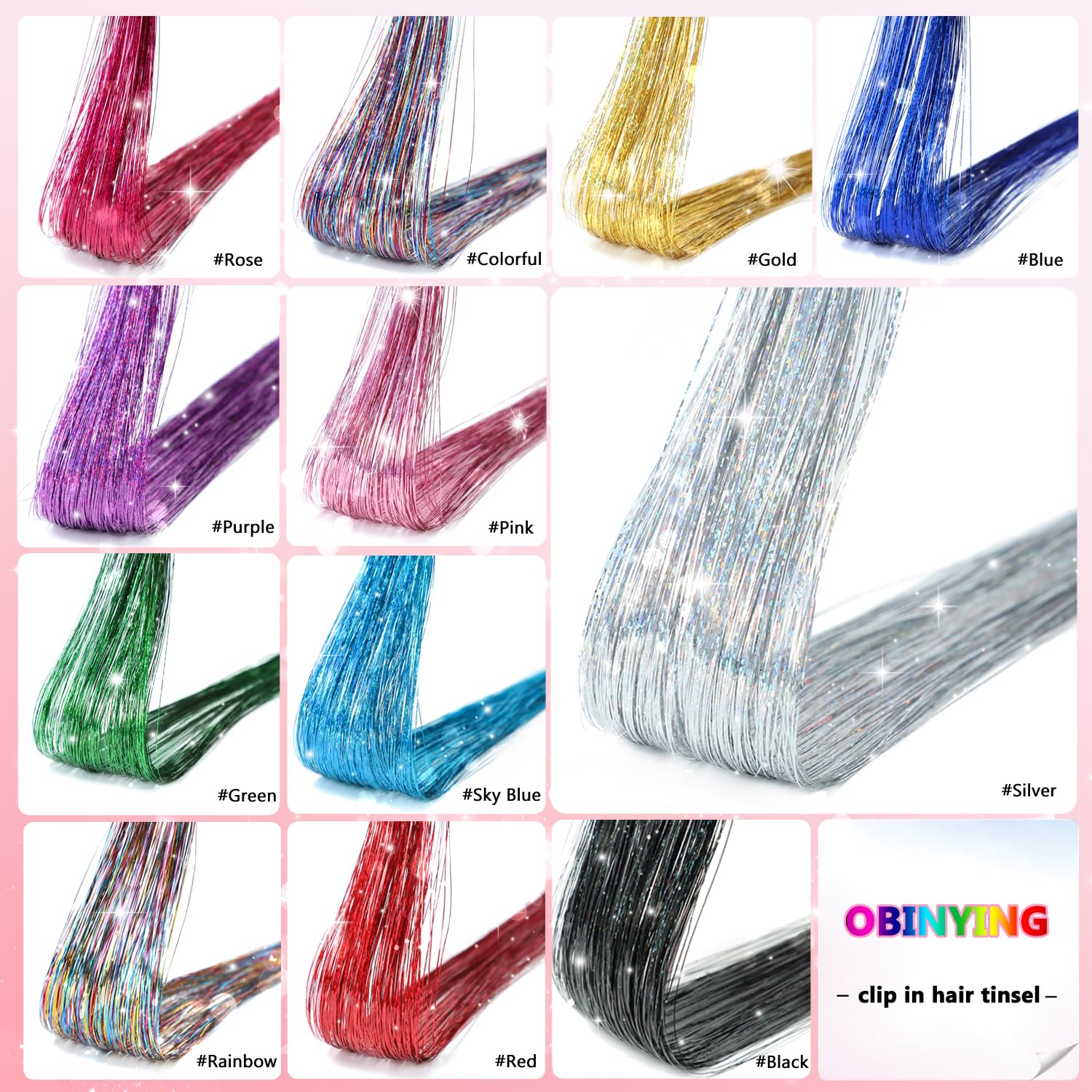 Obinying destellos para festivales y fiestas, brillo destacado para eventos.