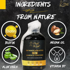 Biotina y nutrientes en Ocean View Deep Waves Pomade para cabello saludable.