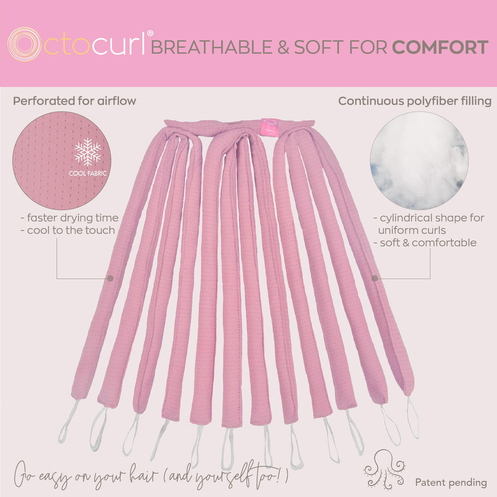Octocurl envoltura suave para dormir rizos definidos sin calor