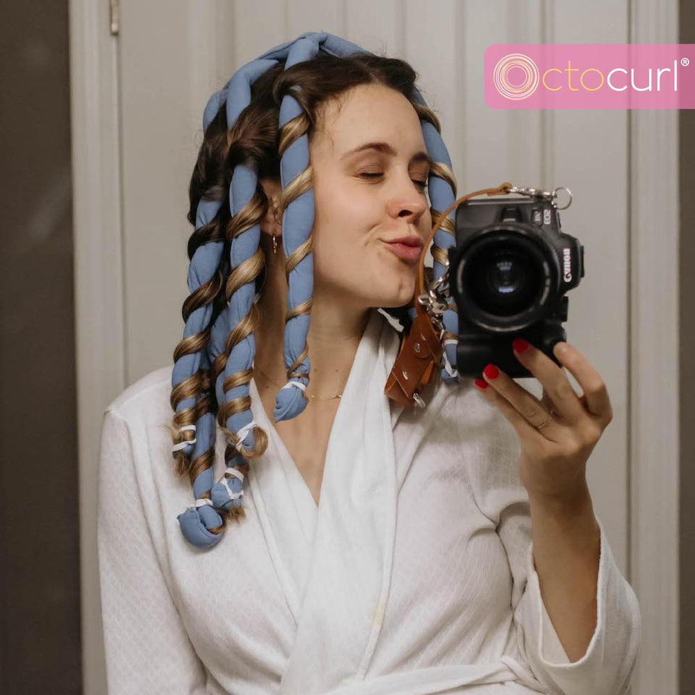 Octocurl instalación rápida: guía sencilla para obtener rizos sin calor.