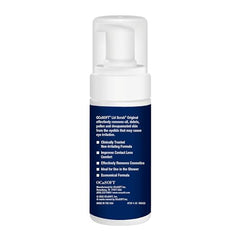 OCuSOFT espuma instantánea para párpados facilita una limpieza rápida.