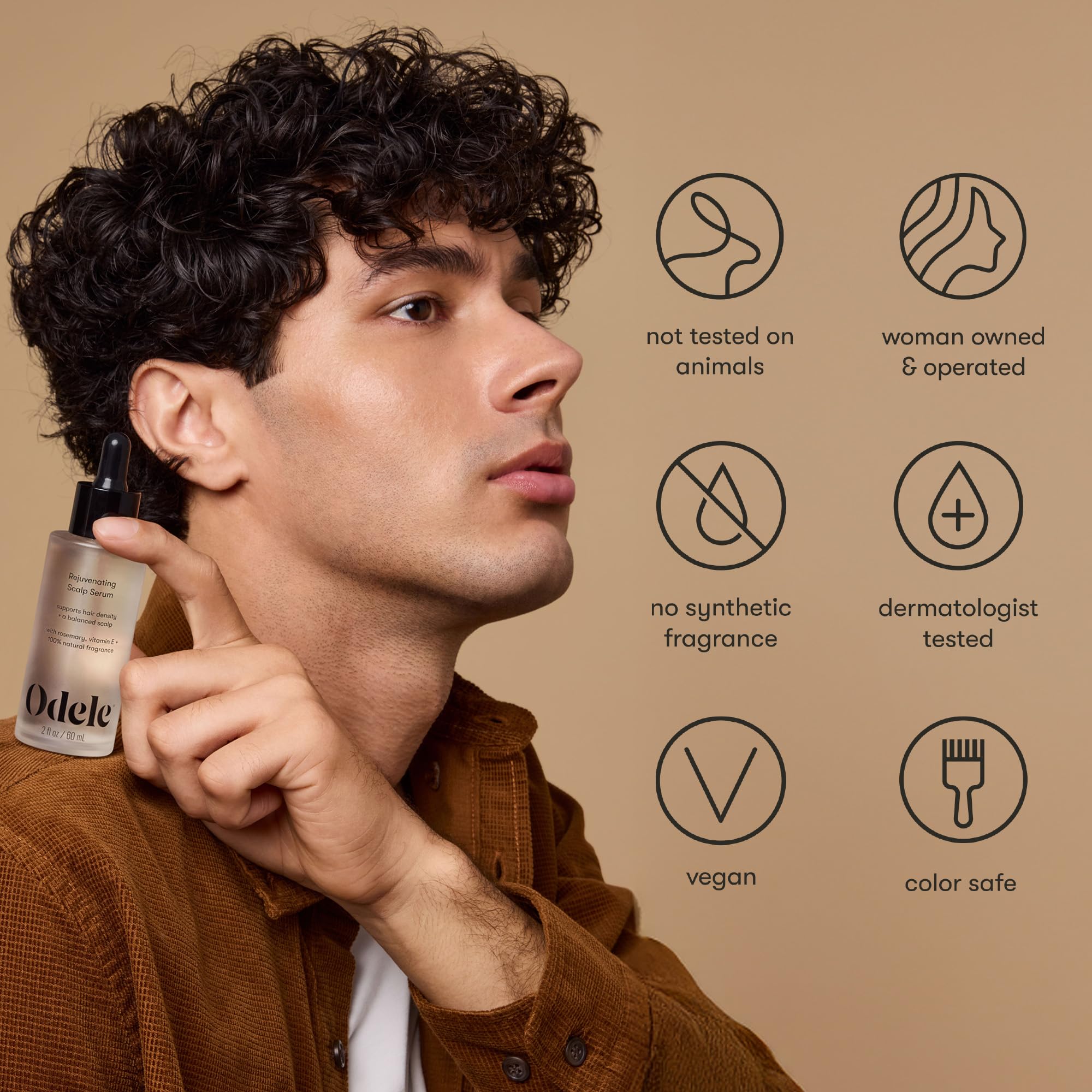 Odele Serum, aplicación diaria para cuidado capilar constante.