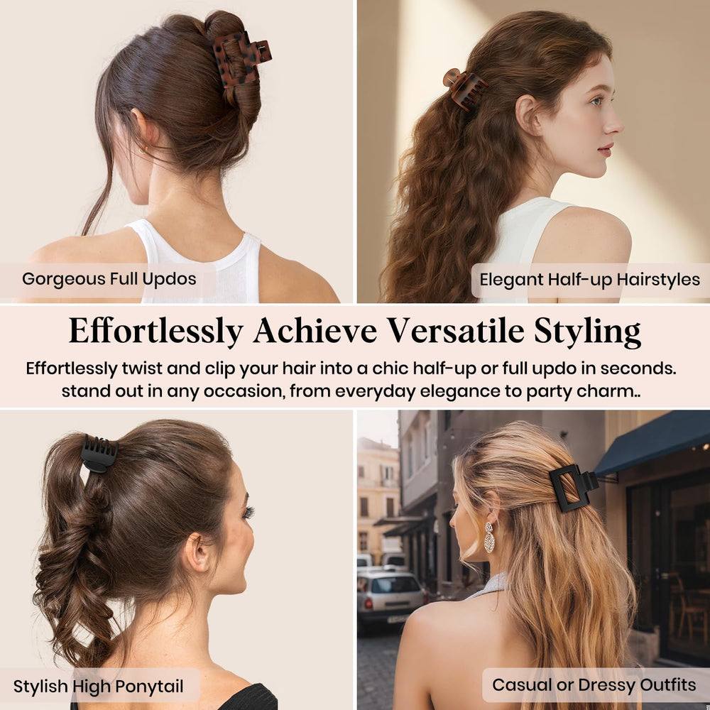 Pinzas Oeusnael conjunto de 8 unidades para múltiples looks.